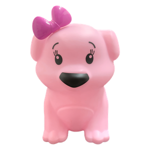 Luminária Cachorrinha Super Cute Rosa