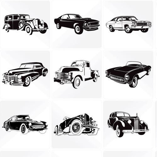 Papel De Parede Carros Antigos Vintage, Lavável 310x58cm - 5