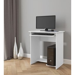 Mesa de Computador Pratica Cor Branca - 4