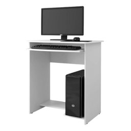Mesa de Computador Pratica Cor Branca - 1