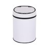 Lixeira Inox Automatica Sensor Inteligente 12 Litros Branca Grande Cozinha Banheiro Cesto Lixo - 2