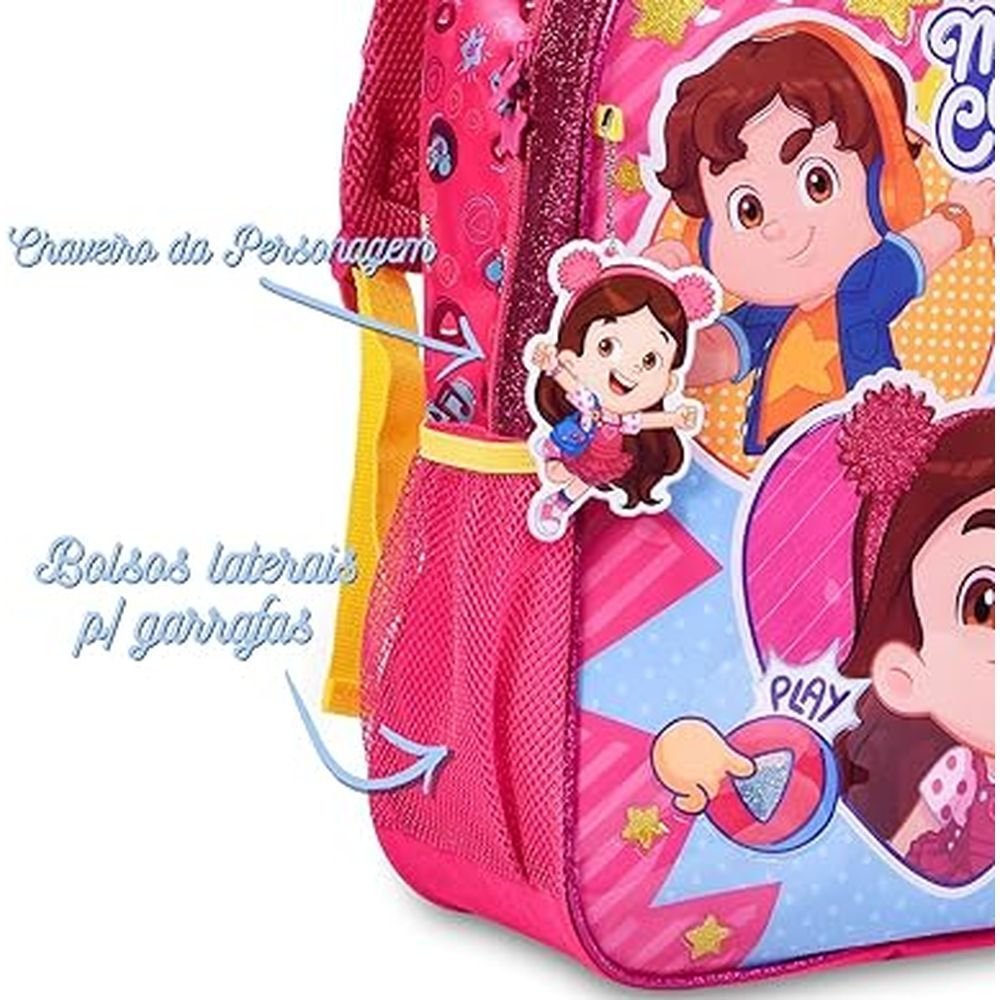 Mochila Escolar Maria Clara & Jp Glitter Jp24057j Clio - 2