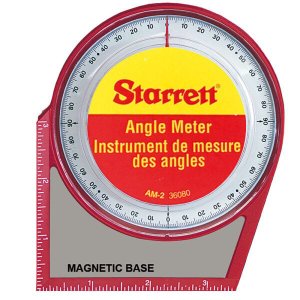 Medidor de Ângulo com Base Magnética 0 a 90° Starrett AM-2 AM-2