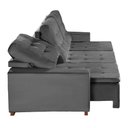 Ver imagem 6 de Sofá Modular 6 Lugares 3.05M Retrátil E Reclinável Cinza