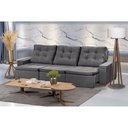 Ver mais imagens de Sofá Modular 6 Lugares 3.05M Retrátil E Reclinável Cinza