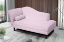 Ver imagem 2 de Recamier Divã Dubai 160 Cm Braço Direito Rosa Claro