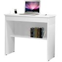 Ver imagem 1 de Escrivaninha Vitória 1 Gaveta e 1 Prateleira Branco