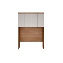 Ver imagem 1 de Módulo de Quarto Rizon Armário Ponte Aéreo Casal-queen 167cm -linea C- 4 Portas Cumaru-fendi 25
