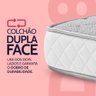 Colchão Solteiro Ortopédico de Espuma D28 a Vácuo 88x188cm Bf Colchões - 5