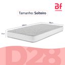 Ver imagem 7 de Colchão Solteiro Ortopédico de Espuma D28 a Vácuo 88x188cm Bf Colchões