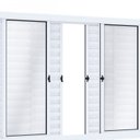 Ver imagem 3 de Janela de Aço Veneziana de Correr 100x200cm 6 Folhas com Vidro Riobras