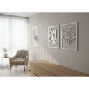 Ver imagem 2 de Par Quadro Coração Amor 3mm
