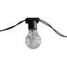 Varal de Luz 10m - 20 Soquetes E27 Cordão Cor Preto - 3