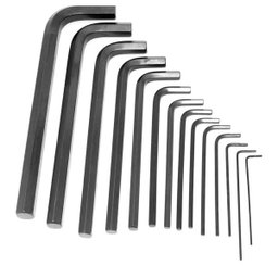 Jogo De Chaves Allen Hexagonais Longas Com 12 Peças - 3