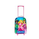 Ver mais imagens de Conjunto Mochila Escolar Infantil Princesas de Rodinhas Pink