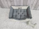 Ver imagem 5 de Cama M Cinza e Bege Pet Colchão para Cachorro Caminha M Caes e Gatos Personalizada com Nomes