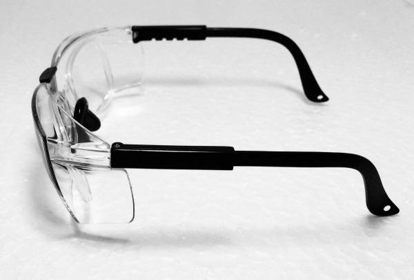 Armação Óculos Segurança Ideal Para Lentes De Grau Delta - 4