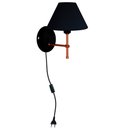 Ver imagem 1 de Arandela De Parede Cúpula Algodão fio com liga e desliga PCP