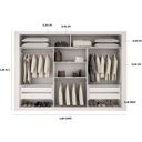 Ver imagem 3 de Closet Berlim Convencional 4 Gavetas Rufato
