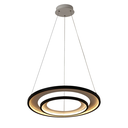 Ver imagem 1 de Pendente Loop Preto e Branco (d)82 + 62cm (a)2.2cm 1x76w 3000k 3000lm - Hm010wb