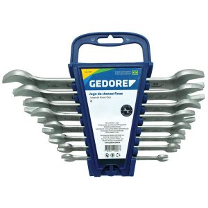 Jogo de Chave Fixa 5/16" a 1.5/8" Gedore 11 Peças 004655