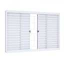 Ver imagem 2 de Janela de Aço de Correr de Correr 100x150cm com Grade Quadrada Riobras