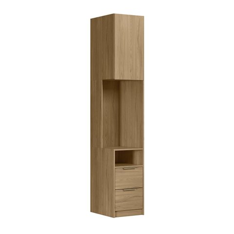 Modulo Mesa de Cabeceira Direito 100% MDF Ravi New Olmo 1316