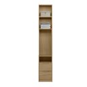 Ver imagem 2 de Modulo Mesa de Cabeceira Direito 100% MDF Ravi New Olmo 1316