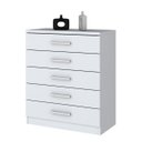 Ver imagem 4 de Quarto de Bebê Completo com Berço Flex, Guarda-Roupa 2 Portas Flex e Cômoda Happy Espresso Móveis