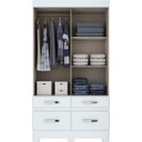 Ver imagem 3 de Quarto de Bebê Completo com Berço Flex, Guarda-Roupa 2 Portas Flex e Cômoda Happy Espresso Móveis