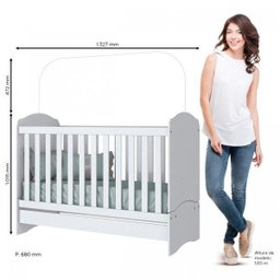 Conjunto Berço Mini Cama e Cômoda Happy Espresso Móveis - 5 Conjunto Berço Mini Cama e Cômoda Happy Espresso Móveis - 5