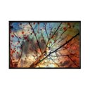 Ver imagem 1 de Quadro Decorativo - Arvore Folhas de Outono Flnt045 - Tela Canvas - 60x40cm