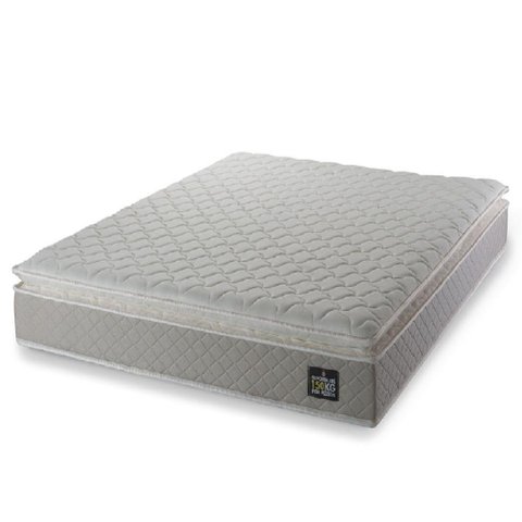 Colchão Casal Strong Pillow Top D45 138x188x24cm Bege