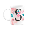Caneca Butterfly - Inicial do Nome Letra S - 325ml - 1