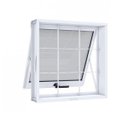 Ver imagem 2 de Janela de Aço Maxim-ar 60x60cm 1 Folha com Grade Quadrada Riobras