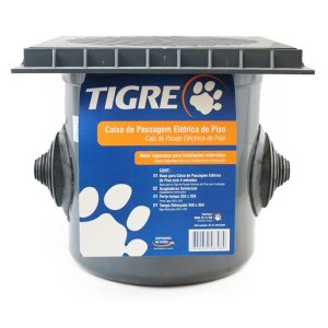 CAIXA DE PASSAGEM ELÉTRICA DE PISO TIGRE