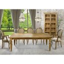 Ver imagem 7 de Mesa de Jantar Madeira Maciça 220cm Pés Torneados Flora Oregon