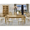 Ver imagem 6 de Mesa de Jantar Madeira Maciça 220cm Pés Torneados Flora Oregon