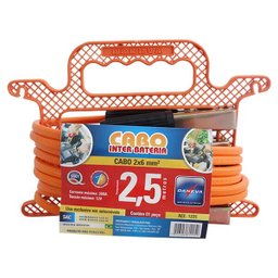 CABO PARA CHUPETA INTER BATERIA 2X6MM DANEVA - 1 CABO PARA CHUPETA INTER BATERIA 2X6MM DANEVA - 1