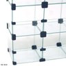Baleiro Expositor Modulado em Vidro - 1,00 x 0,60 x 0,20 - 4