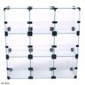 Baleiro Expositor Modulado em Vidro - 0,60 x 0,60x0,20 - 2