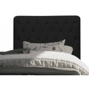 Ver imagem 2 de Cabeceira Paris Para Cama Box Solteiro 90 cm Corino - JS Móveis - Corino Preto