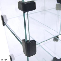 Baleiro Expositor Modulado em Vidro - 0,30 x 0,80 x 0,20 - 5