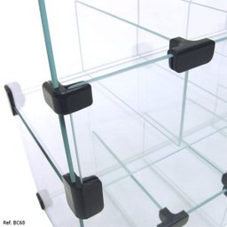 Baleiro Expositor Modulado em Vidro - 0,60 x 0,80 x 0,20 - 5