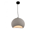 Ver imagem 1 de Pendente Concreto 40cm E27x1 Cinza Sindora