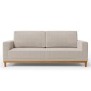 Ver imagem 6 de Sofá Living 200cm 3 Lugares Kayrós D05 Bouclê Bege - Mpozenato