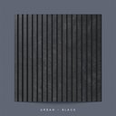 Ver imagem 5 de Painel Ripado Laminado de Eva Autocolante Flexível Rolo 10mt Black com Textura | Preto