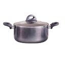 Ver imagem 3 de Jogo de Panelas Ceramic Life Smart Plus Cinza 6 Peças - Brinox 4791/114