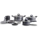 Ver imagem 1 de Jogo de Panelas Ceramic Life Smart Plus Cinza 6 Peças - Brinox 4791/114