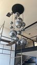 Ver imagem 7 de Lustre Pendente para Sala Pé Direito Duplo Big Boss Preto